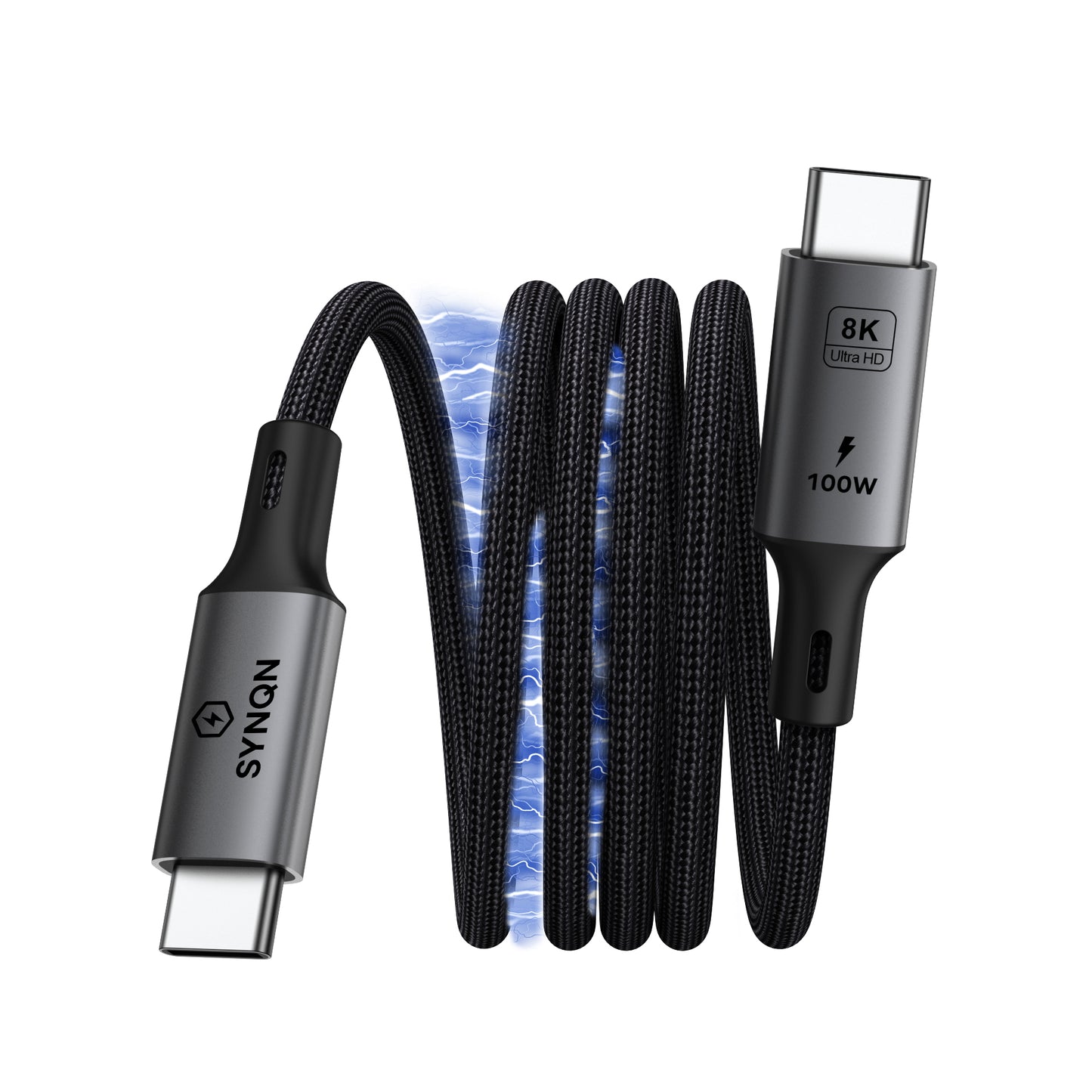 SYNQN USB4.0 C to C 1M magnetic data cable