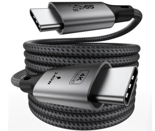 SYNQN USB4.0 C to C 1M magnetic data cable