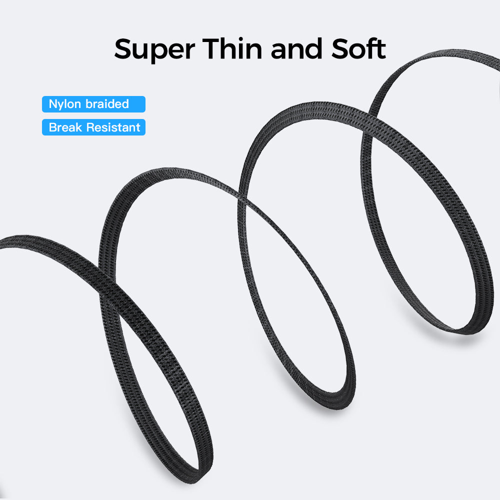 SYNQN USB-C Flat Cable — 240W Super Charge | USB4.0 Gen3 | 1M