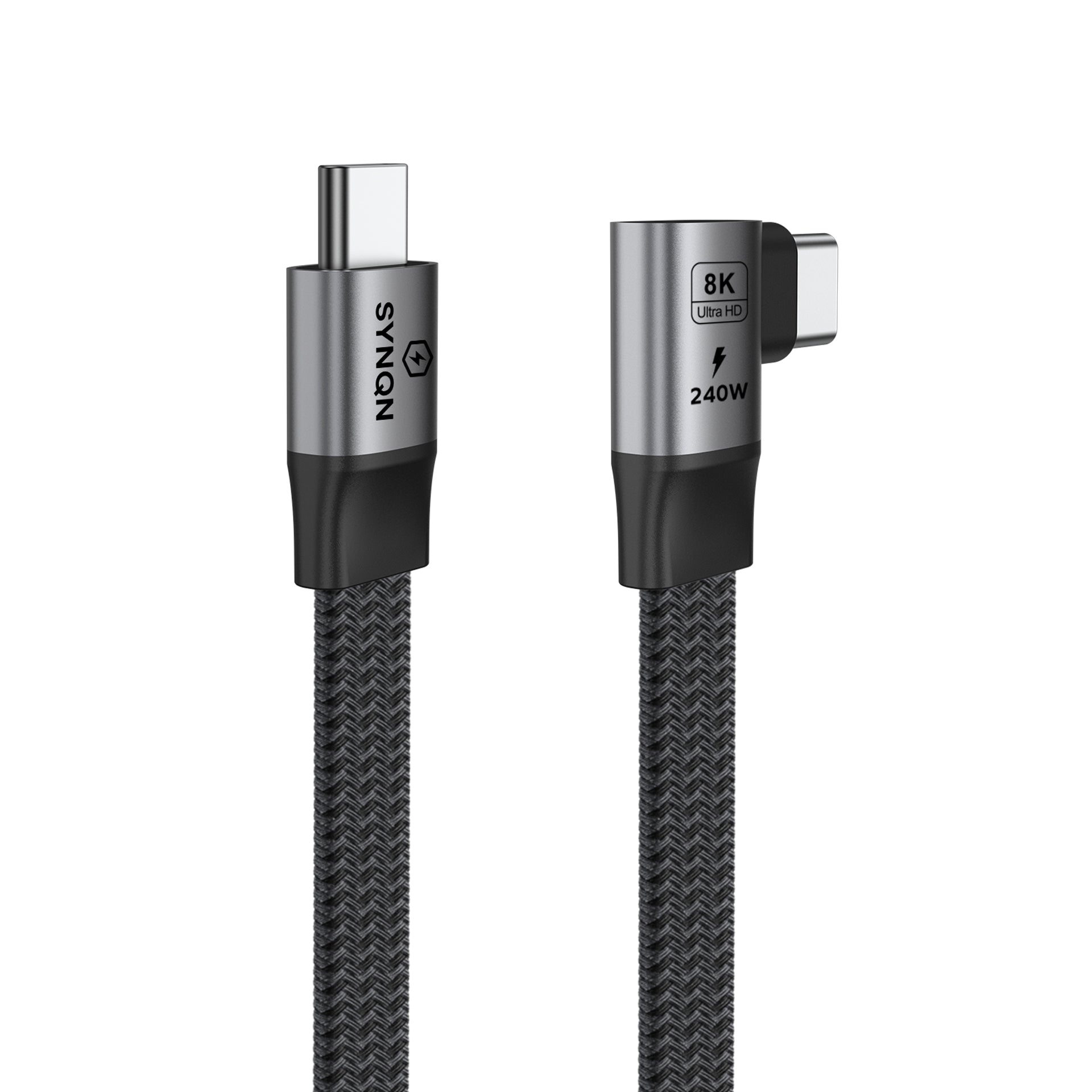 SYNQN USB4.0 Gen 3 1M flat Cable Type C to C Copper